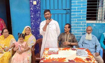 খালেদা জিয়ার বিজয় নিশ্চিত করতে ভোট চাইলেন পৌর শ্রমিক দল