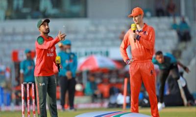 টস জিতে ফিল্ডিংয়ে বাংলাদেশ, ব্যাটিংয়ে নেদারল্যান্ডস