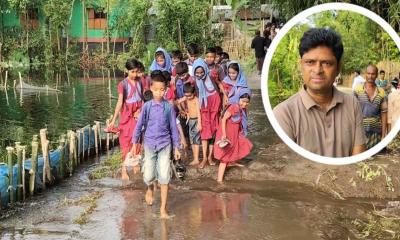 পঞ্চগড়ে জলাবদ্ধতা নিরসনে বিএনপি নেতার উদ্যোগ, কৃষকদের স্বস্তি