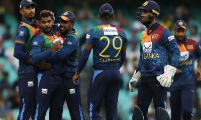 ম্যাচ জিতেও জরিমানার মুখে শ্রীলঙ্কা, আইসিসি‍‍`র জরিমানা