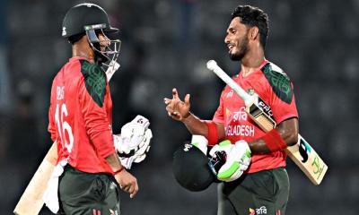 তানজিদ তামিমের ফিফটিতে নেদারল্যান্ডসের বিপক্ষে সিরিজ বাংলাদেশের