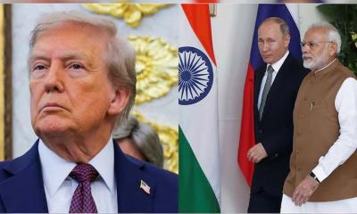 ইউক্রেন যুদ্ধে ভারতের অর্থায়ন নিয়ে হতাশ ট্রাম্প