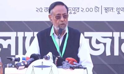 দেশকে দিল্লির সেবাদাসমুক্ত করতে ১১ দলের প্রার্থীদের ভোট দিন: অলি আহমদ