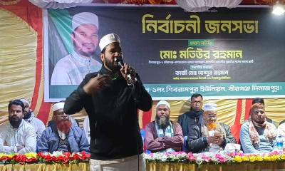 বীরগঞ্জ-কাহারোলে পরিবর্তনের ডাক দিলেন মতিউর রহমান