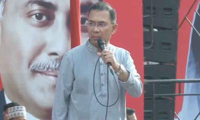 শ্রমিকের খাতায় আমার নাম লেখাতে চাই : তারেক রহমান