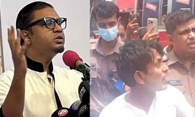 রাশেদ প্রধানের বাসার সামনে উত্তেজনা, পিএস জনি আটক