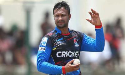 সাকিবের নিয়ন্ত্রিত বোলিংয়েও হারল অ্যান্টিগা ফ্যালকনস