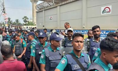 মাইলস্টোন স্কুল এলাকায় পুলিশের উপস্থিতি বাড়ছে