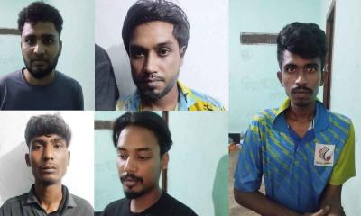 পুলিশ সদস্যকে অপহরণ ও নির্যাতন, গ্রেপ্তার ৫
