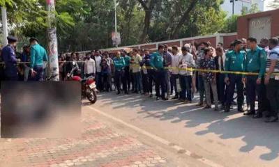 আদালত চত্বরে দুর্বৃত্তের গুলিতে ২ জন নিহত