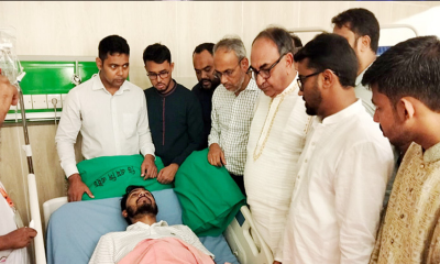 নুরের শারীরিক অবস্থার খোঁজ নিতে ঢামেকে মির্জা আব্বাস
