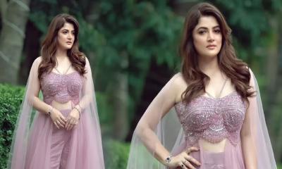 শ্রাবন্তীর নতুন ছবি: গোলাপী লেহেঙ্গায় ভক্তদের মুগ্ধতা