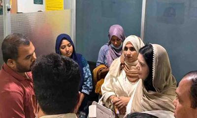 হাদির স্বজনদের খোঁজ নিলেন জোবাইদা রহমান