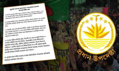 গণভোটের ব্যালটে যেসব প্রশ্ন থাকবে, জানাল সরকার