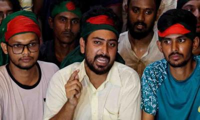 ভারতের ষড়যন্ত্রের বিরুদ্ধে বিজয় দিবসে প্রতিরোধ কর্মসূচির ঘোষণা নাহিদের