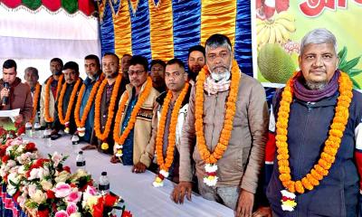 দিনাজপুর ফল আড়ৎদার ব্যবসায়ী সমবায় সমিতির অভিষেক অনুষ্ঠিত