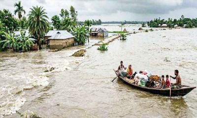 দেশের ৭ নদীর পানি বিপৎসীমার ওপরে; বন্যার শঙ্কা