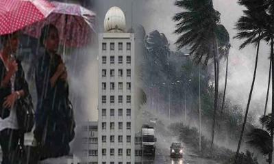 রাত ১টার মধ্যে ৩ অঞ্চলে ৬০ কিমি বেগে ঝড়ের শঙ্কা
