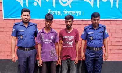 বীরগঞ্জে মাদকবিরোধী অভিযানে ২ যুবকের কারাদণ্ড