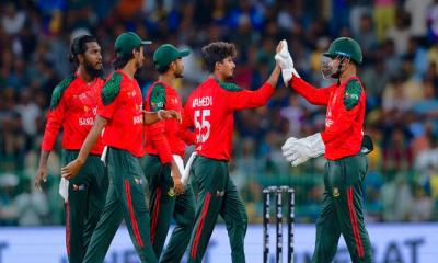 মেহেদি-তানজিদের নৈপুণ্যে শ্রীলঙ্কার বিপক্ষে প্রথম টি-২০ সিরিজ বাংলাদেশের