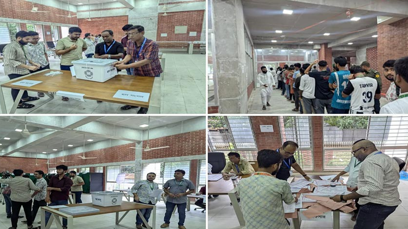 জাবি জাকসুর ভোটগ্রহণ শেষ, এখন ফলাফলের অপেক্ষা