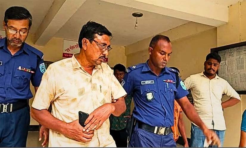 সাঘাটায় জুমারবাড়ি ইউপি চেয়ারম্যান গ্রেফতার