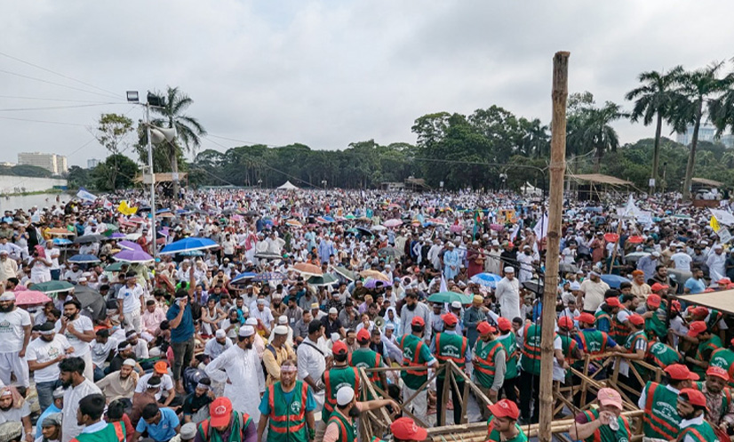 জামায়াতের সমাবেশে জনসমুদ্র: সাত দফা দাবিতে অচল রাজধানী, নতুন বার্তা?