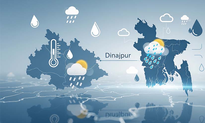 দিনাজপুরের ১৩ থানার আবহাওয়া: বিস্তারিত পূর্বাভাস