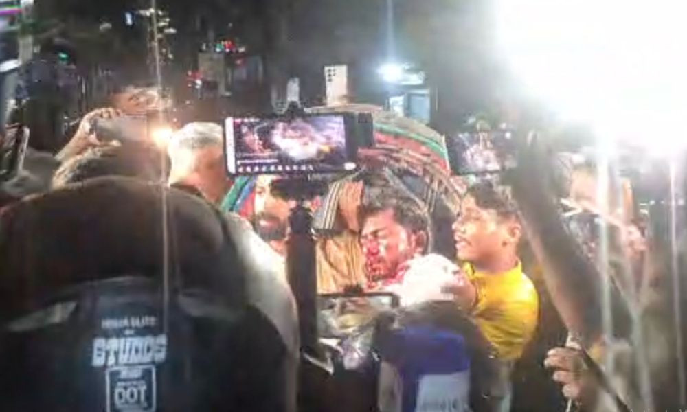 জাপা কার্যালয়ের সামনে সংঘর্ষে রক্তাক্ত নুরুল হক নুর