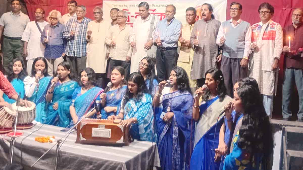 দিনাজপুরে জাতীয় রবীন্দ্র সঙ্গীত সম্মিলন পরিষদের দ্বি-বার্ষিক সম্মেলন অনুষ্ঠিত