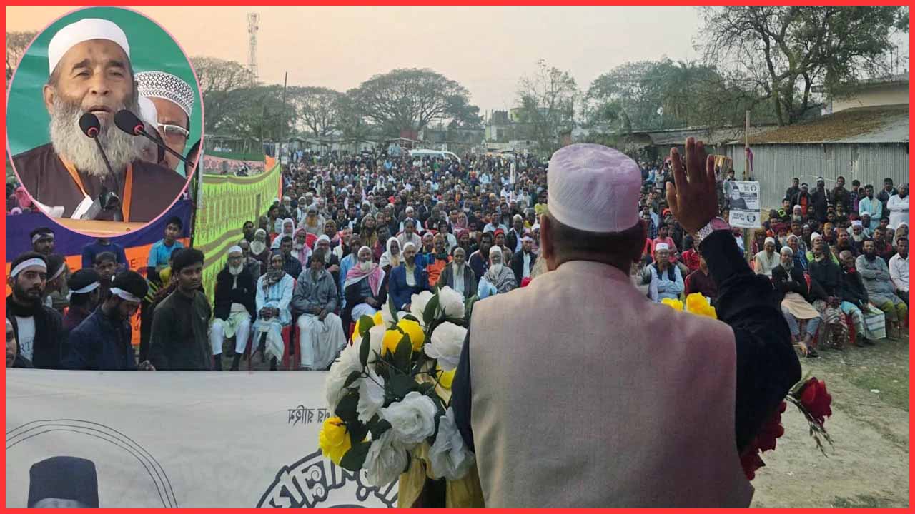 অস্ত্র নয়, ব্যালটেই ভবিষ্যৎ নির্ধারণের আহ্বান অধ্যাপক মুজিবুর রহমানের