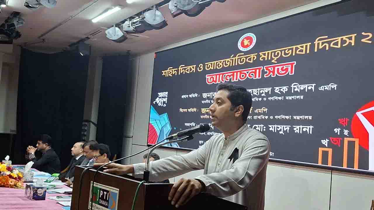 নিজে দুর্নীতি করব না, কাউকে করতেও দেব না: শিক্ষা প্রতিমন্ত্রী