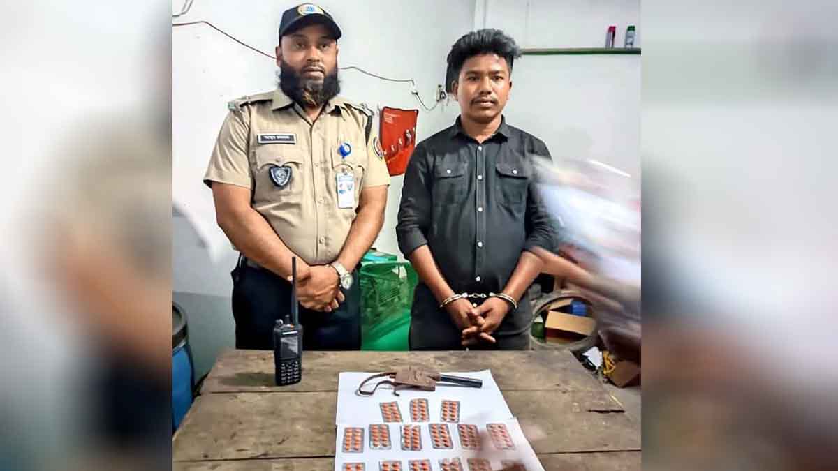 ডিএনসির বিশেষ অভিযান: অস্ত্র ও মাদকসহ আটক ১