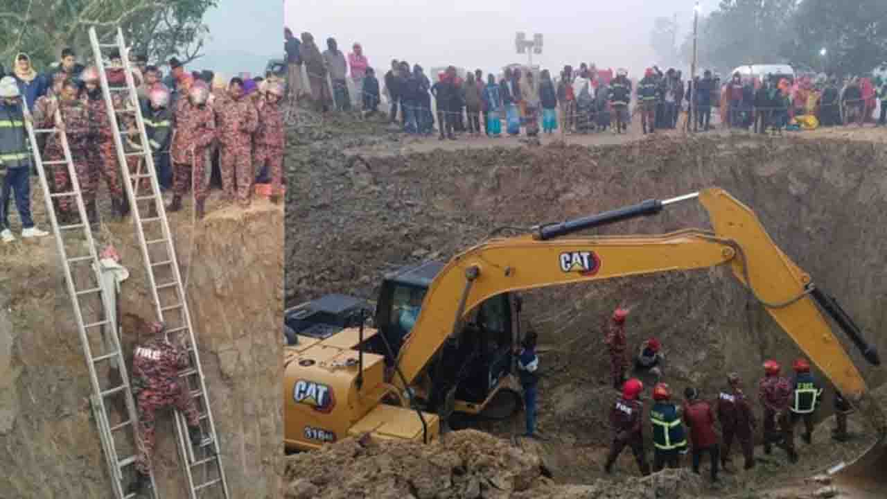 শিশু সাজিদকে যেভাবে পেলেন ফায়ার সার্ভিসের কর্মীরা