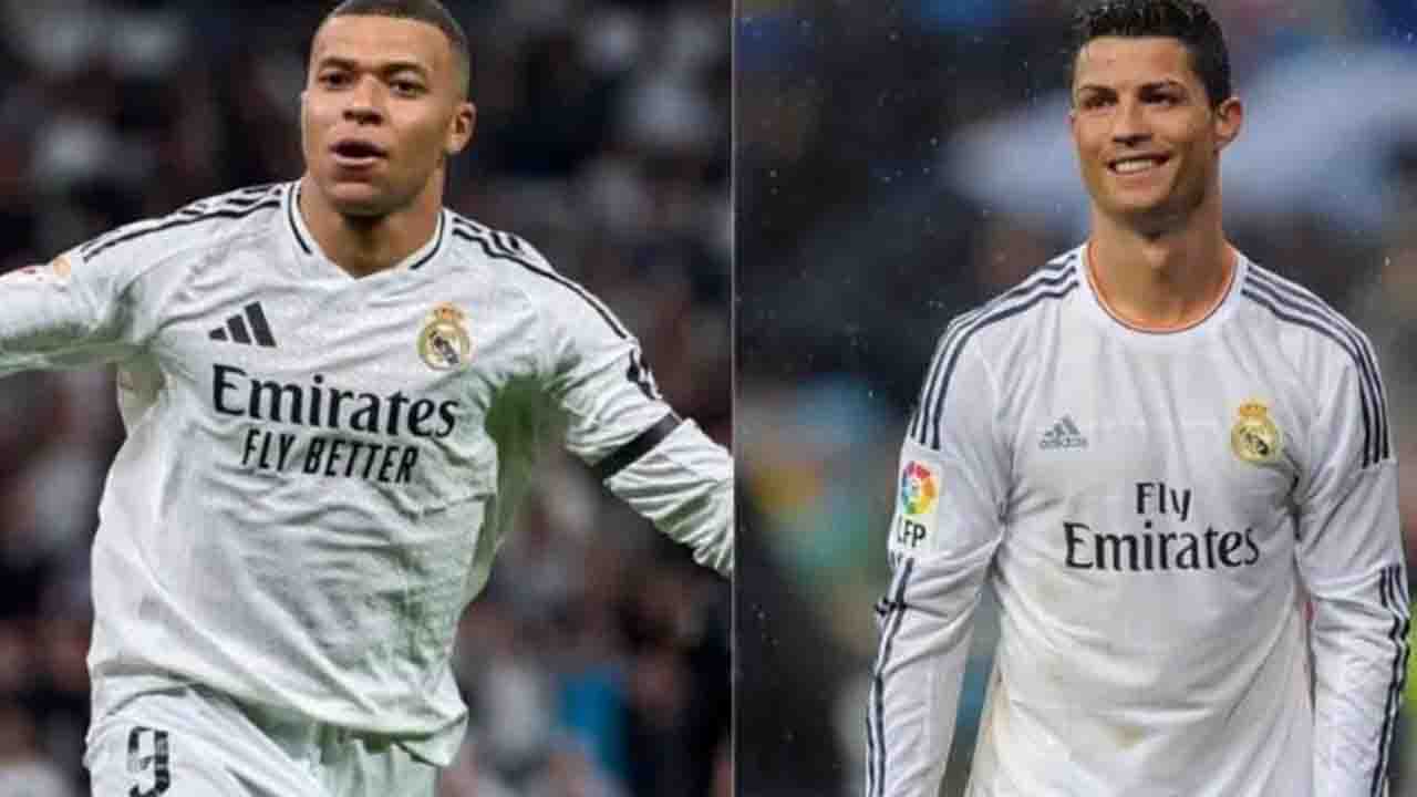 রোনালদোর রেকর্ড ভেঙে ‘ইতিহাসের পথে’ এমবাপ্পে