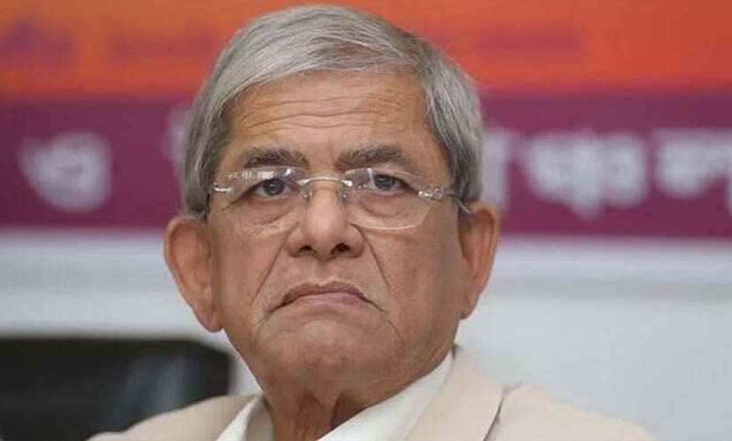 উত্তরায় বিমান বিধ্বস্ত: আহতদের দেখতে জাতীয় বার্ন ইনস্টিটিউটে মির্জা ফখরুল