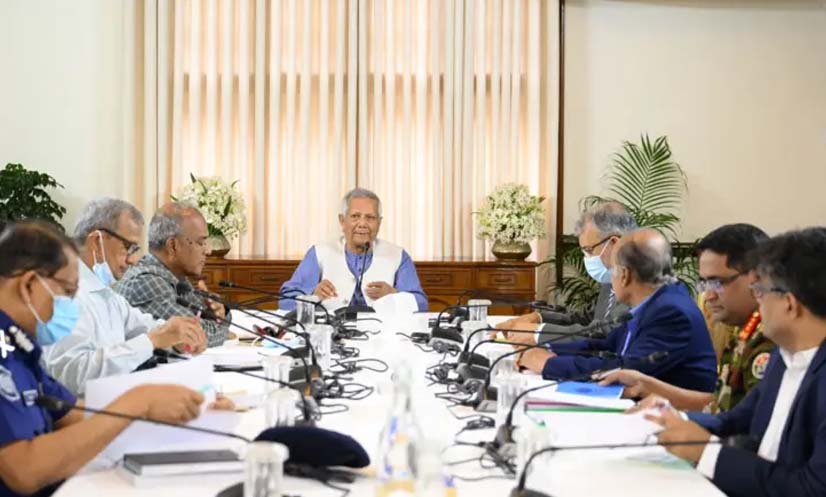 জাতীয় নির্বাচন অবাধ ও নিরপেক্ষ করতে আইনশৃঙ্খলা বাহিনীকে নির্দেশ প্রধান উপদেষ্টার