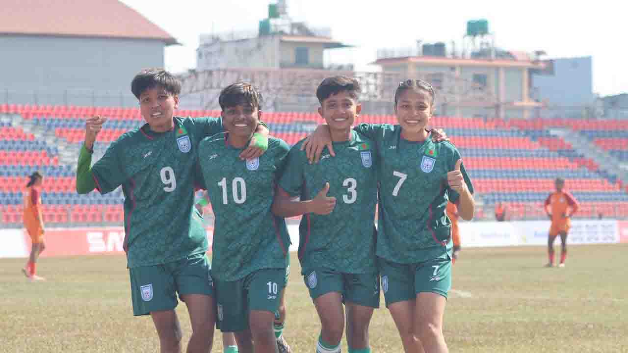 ভারতকে হারাল বাংলাদেশের মেয়েরা