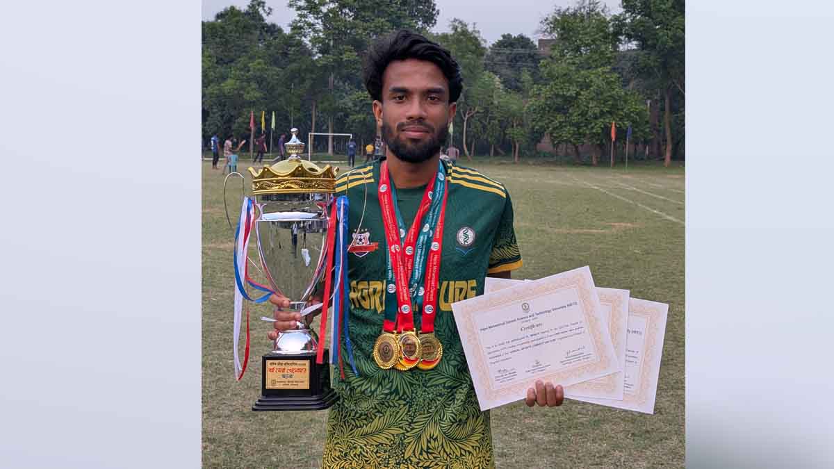 ইসলামী বিশ্ববিদ্যালয়ে অ্যাথলেটিকস প্রতিযোগিতায় হাবিপ্রবির জয়