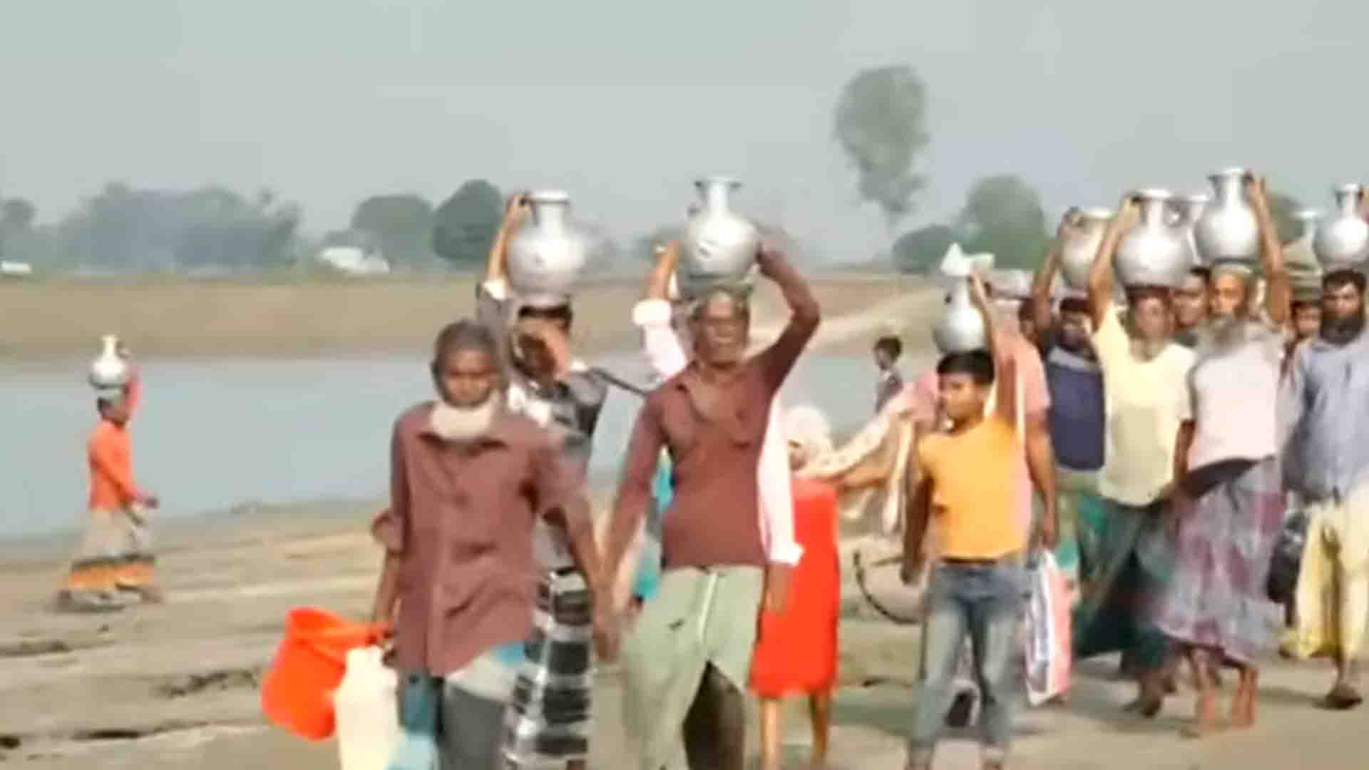 মানিকগঞ্জে মাত্র এক ঘণ্টার হাটে বিকিকিনি হয় প্রায় ৩০০ মণ দুধ