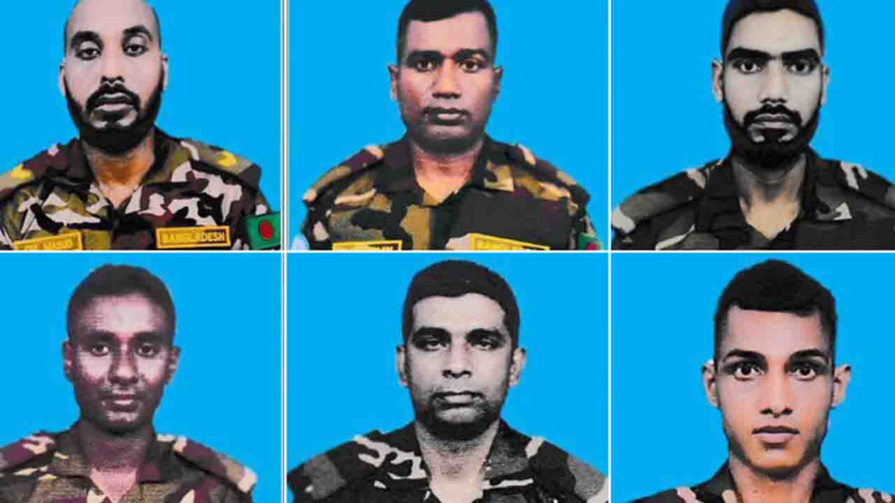 কাল দেশে আসছে সুদানে নিহত ৬ বাংলাদেশি সেনার মরদেহ