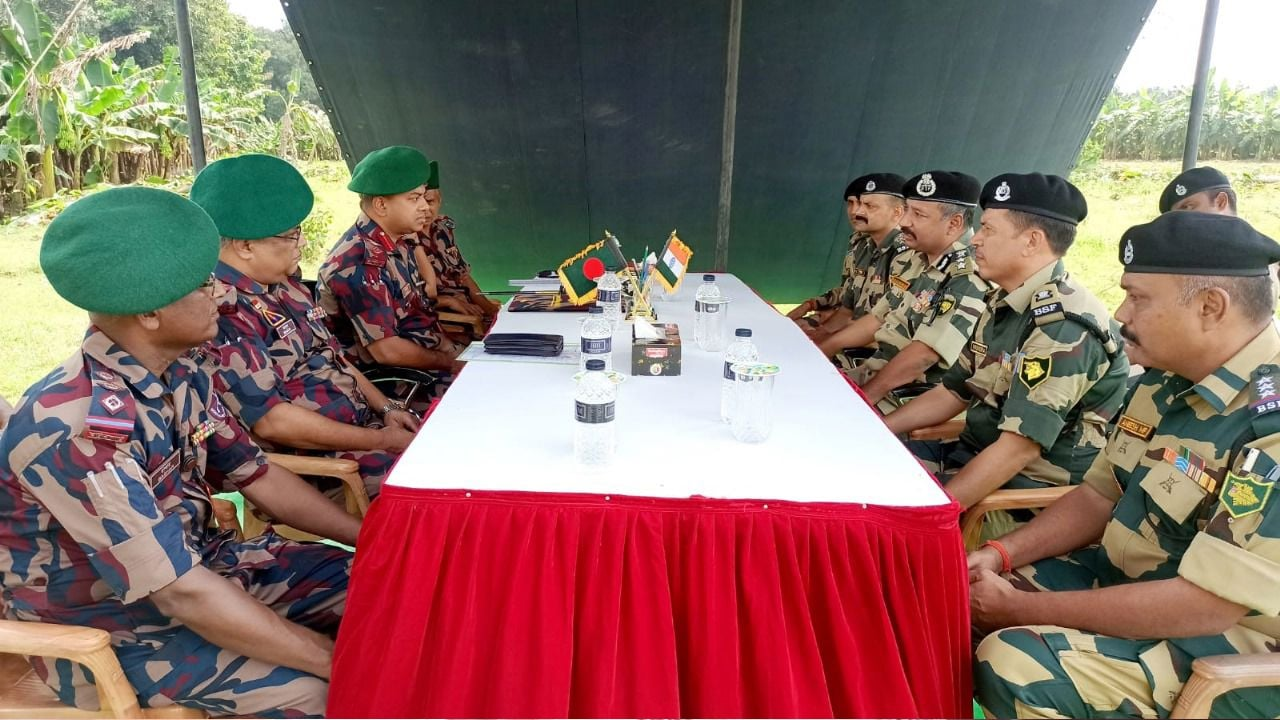 সীমান্ত হত্যা বন্ধে চুয়াডাঙ্গায় বিজিবি-বিএসএফ পতাকা বৈঠক