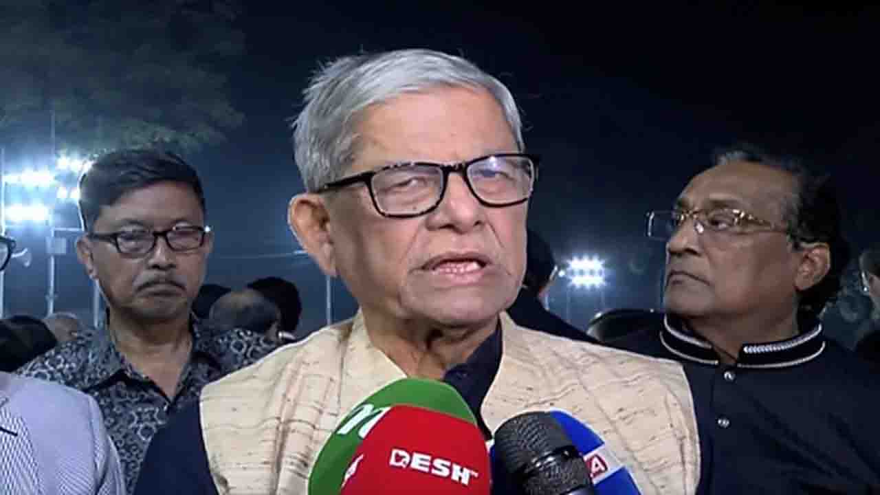 একুশের চেতনা থেকেই সব সংগ্রামের উৎপত্তি: মির্জা ফখরুল