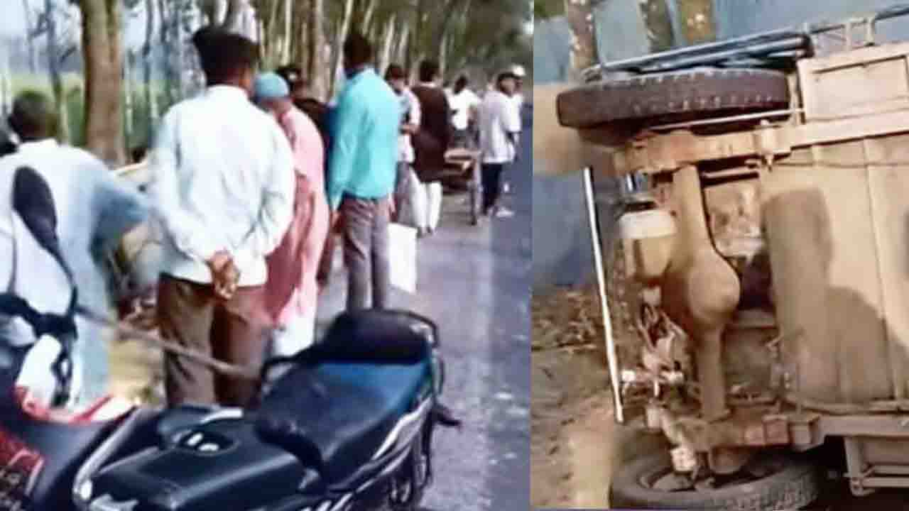 পার্বতীপুরে ইজিবাইক নিয়ন্ত্রণ হারিয়ে গাছে ধাক্কা, আহত ৩