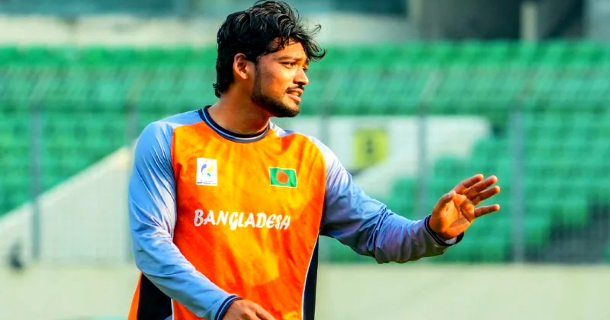 এশিয়ান গেমস থেকে ছিটকে গেলেন নাজমুল হোসেন শান্ত