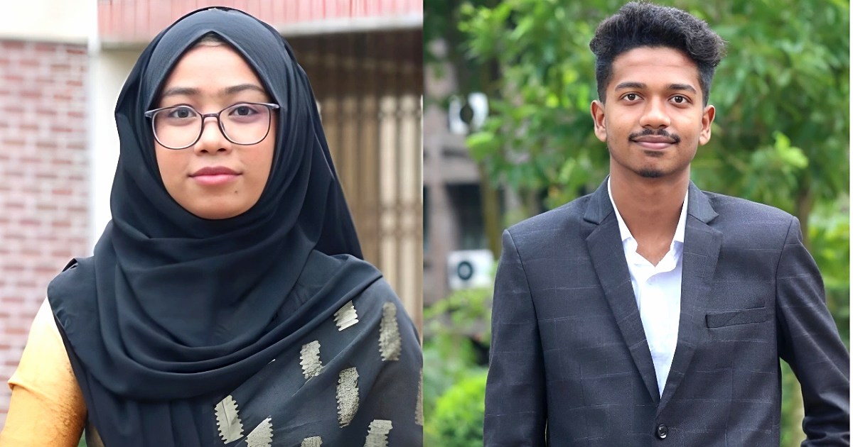 হাবিপ্রবি ডিবেটিং সোসাইটির সভাপতি আর্নিকা  সম্পাদক বাশার