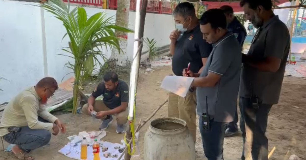 লালন আখড়াবাড়ি থেকে টাইম বোমা উদ্ধার