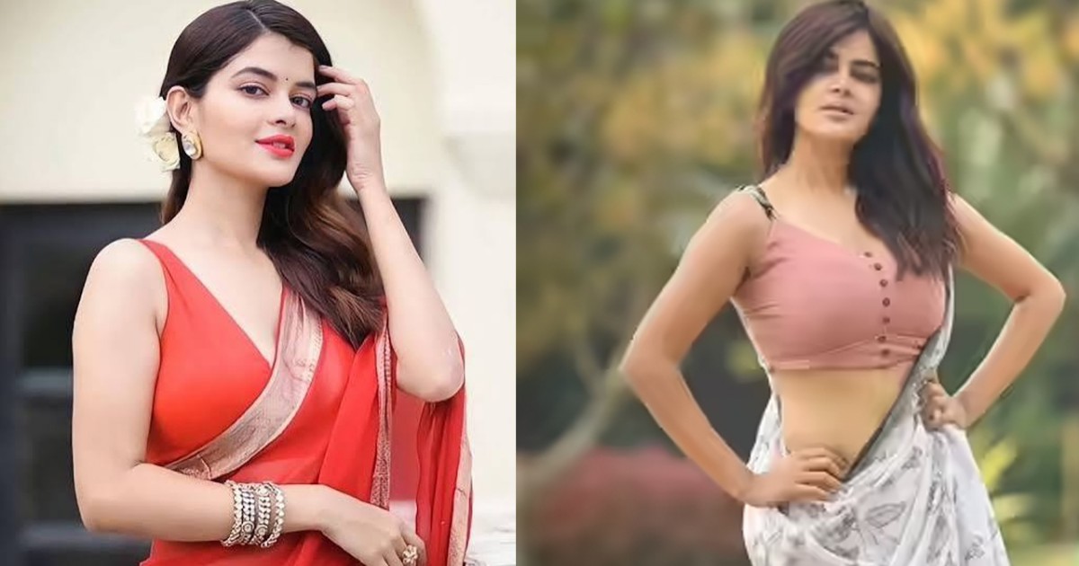 মধুমিতা সরকারের পূজার আনন্দ কলকাতায় ভক্তদের চোখ ফাঁকি দিয়ে মণ্ডপে