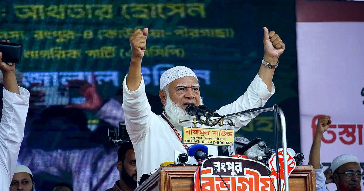 দেশের এক ইঞ্চি মাটিও কাউকে দখলে দেব না : শফিকুর রহমান
