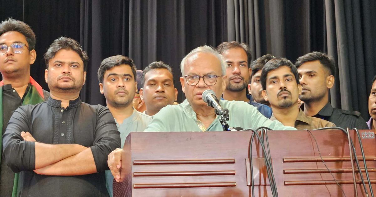 জুলাই বিপ্লব ফরাসি বিপ্লবের চেয়ে কোনো অংশে কম নয়: রুহুল কবির রিজভী